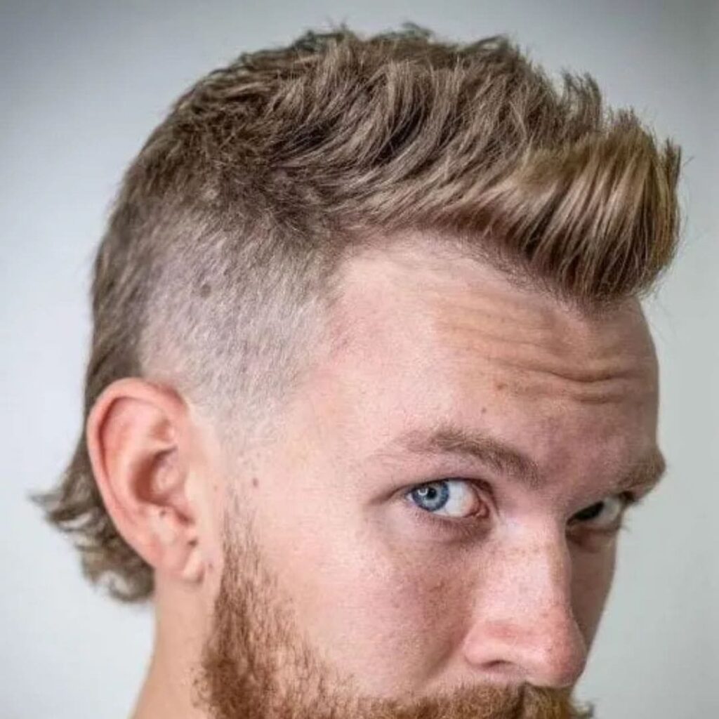 Mullet Undercut Haircut style