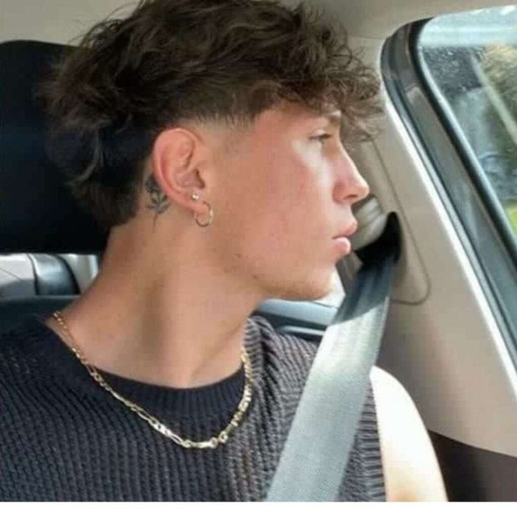 Taper Fade Mullet Haircut style