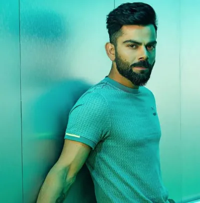 Virat Kohli’s modern hairstyle